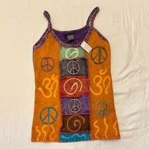 Shop Therapy Peace Tank Top